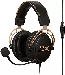 Навушники HyperX Cloud Alpha Gold Limited Edition (HX-HSCA-GD) - мініатюра 7