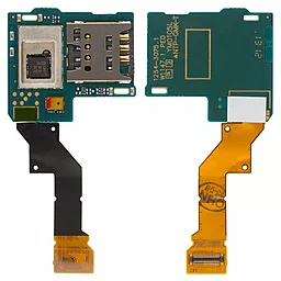Конектор SIM-карти Sony Xperia S LT26i з шлейфом - фото Конектор SIM-карти Sony Xperia S LT26i з шлейфом