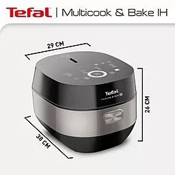 Мультиварка TEFAL Multicook & Bake IH RK908A34 - миниатюра 20