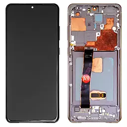 Дисплей Samsung Galaxy S20 Ultra G988 с тачскрином и рамкой, (TFT, без функции отпечатка пальца), Grey - фото Дисплей Samsung Galaxy S20 Ultra G988 с тачскрином и рамкой, (TFT, без функции отпечатка пальца), Grey