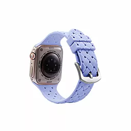Змінний ремінець для розумного годинника Apple Watch Grid Weave 42/44/45/49mm Lilac