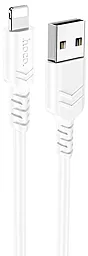 Кабель Hoco X62 Fortune USB-A - Lightning 12w 2.4a 1м cable White