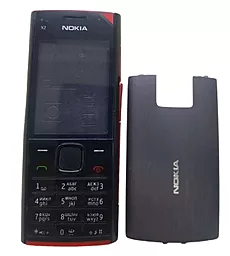 Корпус для Nokia X2-00 з клавіатурою Red