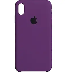 {"ru": "Чехол", "uk": "Чохол"} Silicone Case Full для Apple iPhone XR Purple
