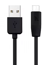 Кабель Hoco X1 Rapid Charging USB-A - Lightning 12w 2.4a 1м cable Black - фото Кабель Hoco X1 Rapid Charging USB-A - Lightning 12w 2.4a 1м cable Black