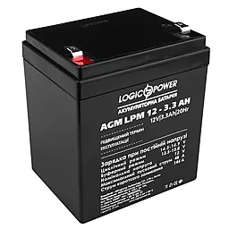 Акумуляторна батарея Logicpower 12V 3.3 Ah (LPM 12 - 3.3 AH) AGM