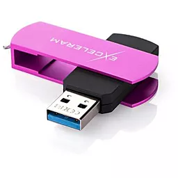 Флешка Exceleram 64GB P2 Series USB 3.1 Gen 1 (EXP2U3PUB64) Purple - миниатюра 3