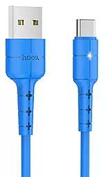 Кабель Hoco X30 Star Charging USB-A - Type-C 10w 1.2м cable Blue - миниатюра 2 Кабель Hoco X30 Star Charging USB-A - Type-C 10w 1.2м cable Blue - миниатюра 2