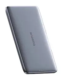 Повербанк Baseus PicoGo AM41 Ultra-Slim 5000mAh 20W Grey (P1007680C813-00) - фото Повербанк Baseus PicoGo AM41 Ultra-Slim 5000mAh 20W Grey (P1007680C813-00)