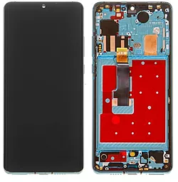 Дисплей Huawei P30 Pro (VOG-L29, VOG-L09, VOG-AL00, VOG-TL00, VOG-L04, VOG-AL10, HW-02L) с тачскрином и рамкой, (OLED),   Aurora