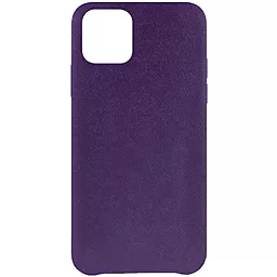 Чохол AHIMSA PU Leather Case no logo for Apple iPhone 12 Pro Max 	 Purple