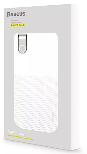 Повербанк Baseus Thin 10000mAh White (PPALL-QY02) - фото 6