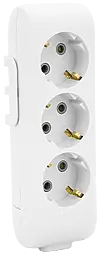Колодка для удлинителя Viko Multi-Let 3500w 16a 3 розетки белая (90114300) - фото Колодка для удлинителя Viko Multi-Let 3500w 16a 3 розетки белая (90114300)
