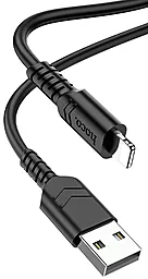 Кабель Hoco X62 Fortune USB-A - Lightning 12w 2.4a 1м cable Black - миниатюра 2 Кабель Hoco X62 Fortune USB-A - Lightning 12w 2.4a 1м cable Black - миниатюра 2
