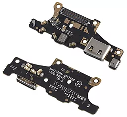 Нижняя плата Huawei Mate 10 (ALP-L09 / ALP-L29) с разъемом зарядки и микрофоном Original - фото Нижняя плата Huawei Mate 10 (ALP-L09 / ALP-L29) с разъемом зарядки и микрофоном Original