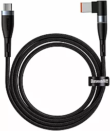 Кабель USB Baseus Zinc Magnetic Lenovo Laptop Cable Type-C to DC Square Port 100W 2м Black (CATXC-U01)