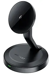 Беспроводное (индукционное) зарядное устройство AceFast E26 15w Qi fast wireless charger Black - фото Беспроводное (индукционное) зарядное устройство AceFast E26 15w Qi fast wireless charger Black