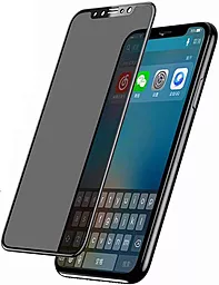 Защитное стекло BeCover Anti-spying Apple iPhone 11 Black (704527)