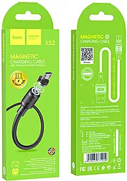 Кабель Hoco X52 Sereno USB-A - micro USB 12w 2.4a 1м cable Black - мініатюра 7 Кабель Hoco X52 Sereno USB-A - micro USB 12w 2.4a 1м cable Black - мініатюра 7