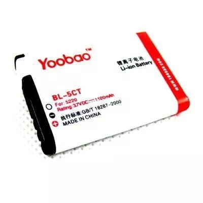 Акумулятор для Nokia BL-5CT (1050 mAh) Yoobao - фото 1