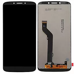 Дисплей Motorola Moto E5 Plus (XT1924) (USA 159mm) с тачскрином, Black