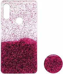 Чохол 1TOUCH Fashion popsoket Huawei P Smart Plus 2018 Pink