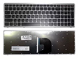 Клавиатура для ноутбука Lenovo IdeaPad Z500 Z500A Z500G Z500T P500 P500A Frame Подсветка черная