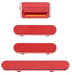Набір зовнішніх кнопок Apple iPhone 13 / iPhone 13 mini повний комплект Red
