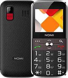 Мобильный телефон Nomi i220 Black - фото Мобильный телефон Nomi i220 Black