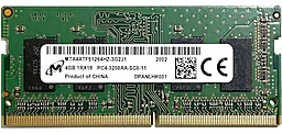 Оперативна пам'ять для ноутбука Crucial 4 GB SO-DIMM DDR4 3200 MHz (MTA4ATF51264HZ-3G2J1)