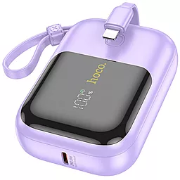 Повербанк Hoco Q20 10000 mAh 22.5W PD/QC Purple - фото Повербанк Hoco Q20 10000 mAh 22.5W PD/QC Purple