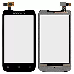 Сенсор (тачскрін) Lenovo A369i Black - фото Сенсор (тачскрін) Lenovo A369i Black