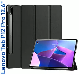 Чохол для планшету BeCover Smart Case для Lenovo Tab P12 Pro TB-Q706F 12.6" Black (708075) - мініатюра 4