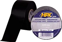Изолента HPX 52300 0.12мм x 50мм x 20м чорна - фото Изолента HPX 52300 0.12мм x 50мм x 20м чорна