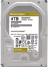 Жесткий диск Western Digital Gold Enterprise Class 4TB 7200rpm 256MB 3.5" SATA 3 (WD4003FRYZ) - миниатюра 2