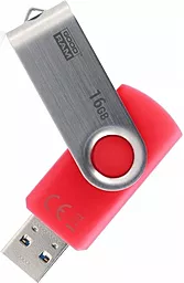 Флешка GooDRam 16GB UTS3 Twister USB 2.0 (UTS2-0160R1R11) Red