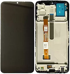 Дисплей Vivo Y72 5G (V2041) з тачскріном і рамкою, Black