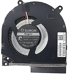 Вентилятор (кулер) для ноутбука HP Victus 16-R, 4pin, 5V, CPU, Original
