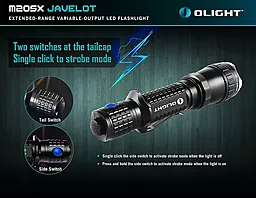Ліхтарик Olight M20SX Javelot - мініатюра 10