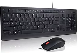Комплект (клавиатура+мышка) Lenovo Essential Wired Combo Black RUS (4X30L79912) - миниатюра 2