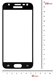 Защитное стекло BeCover Samsung J330 Galaxy J3 2017 Black  (701826)