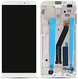 Дисплей Meizu M6T (M811) с тачскрином и рамкой, оригинал, White - фото Дисплей Meizu M6T (M811) с тачскрином и рамкой, оригинал, White