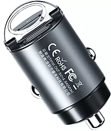 Автомобильное зарядное устройство Remax RCC-332 30w PD 2xUSB-C ports car charger Grey