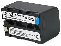 Аккумулятор для видеокамеры Sony NP-FS21 (2400 mAh) DV00DV1024 ExtraDigital