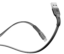 USB Кабель Baseus Tough micro USB Cable Black (CAMZY-B01) - мініатюра 4