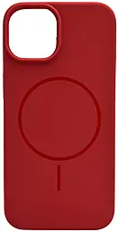 Чохол Silicone Case Full Fine Ring MagSafe для Apple iPhone 13 Camelia - фото Чохол Silicone Case Full Fine Ring MagSafe для Apple iPhone 13 Camelia