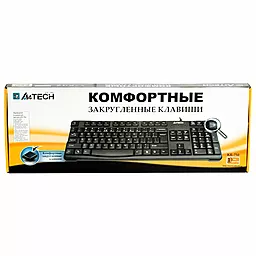 Клавиатура A4Tech KR-750-BLACK-US Black - миниатюра 3