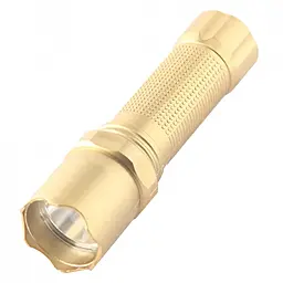 Фонарик аккумуляторный Quantum Minik 3W LED с USB Gold (QM-FL1041) - фото Фонарик аккумуляторный Quantum Minik 3W LED с USB Gold (QM-FL1041)