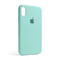 Чехол Silicone Case Full для Apple iPhone XR New Blue