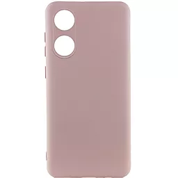 Чохол Lakshmi Silicone Cover Full Camera для Oppo A78 4G Pink Sand